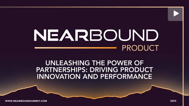 Session one. Unleashing the Power of Partnerships: Driving Product Innovation and Performance by Katie Landaal and Sophie Cheng