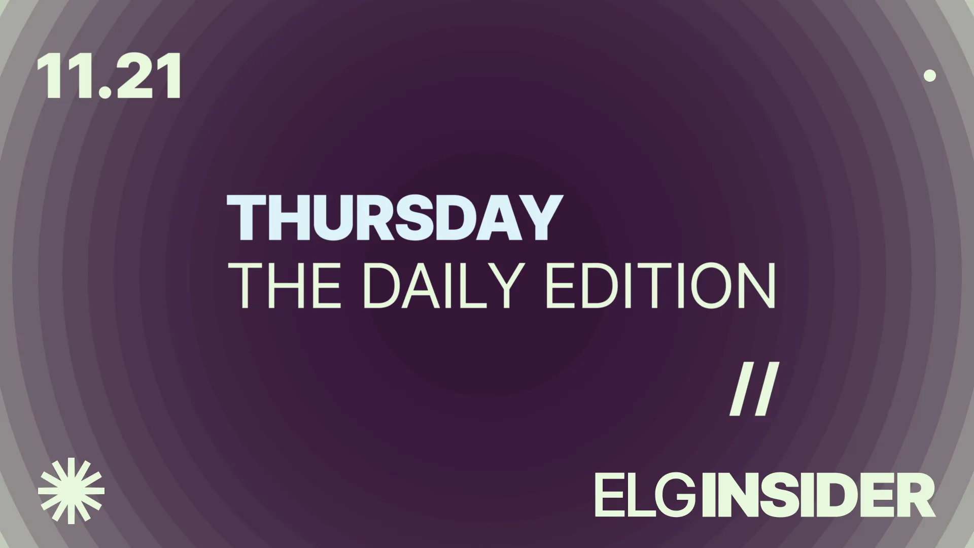 ELG Insider Daily #699: The final ELG Insider Daily