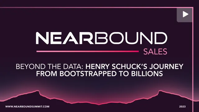 Session thirteen. Beyond the Data: Henry Schuck’s Journey from Bootstrapped to Billions by Henry Schuck and Simon Bouchez 