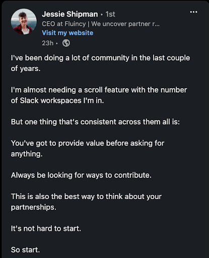 Jessie on LinkedIn
