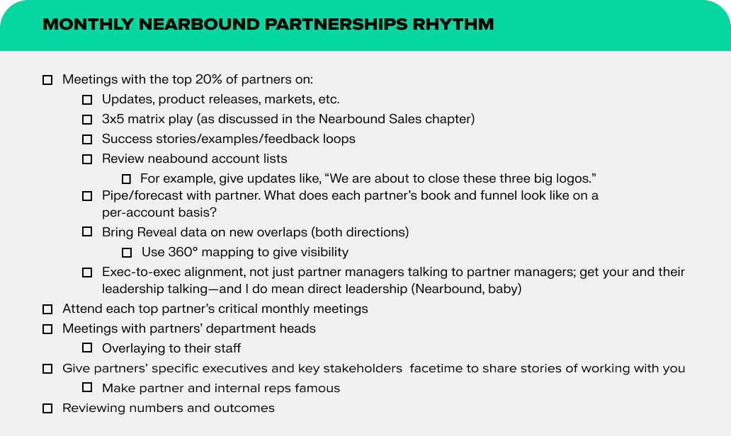 Month in partnerships